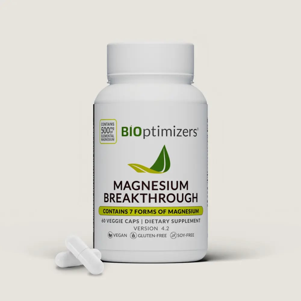 BIOptimizers Magnesium Breakthrough version 4.2, 60 vegetable capsules